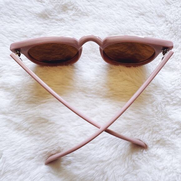 Pablo Pink Round Sunglasses - Picture 11 of 12